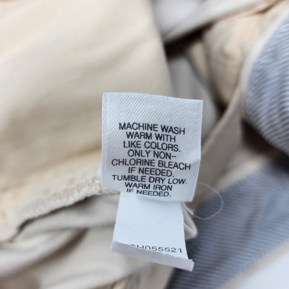 J. Jill Live In Chino Women's Bermuda Khaki Cuffed Stretch Size‎ 8 Shorts - Picture 7 of 11